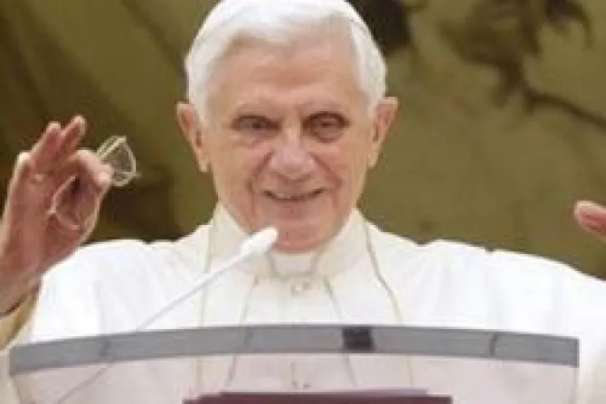 Ecología humana es un imperativo, recuerda el Papa Benedicto XVI