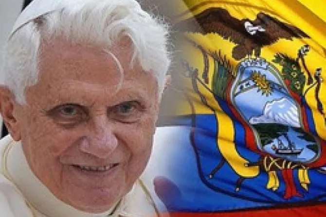 Defender patrimonio católico, vida, familia y educación en la verdad, pide Benedicto XVI a Ecuador
