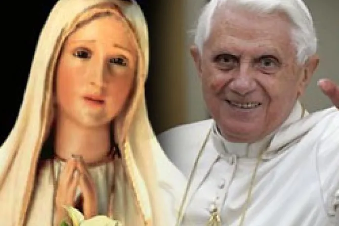 Fátima llama a oración, penitencia y conversión, recuerda el Papa Benedicto XVI