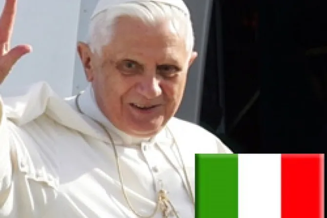 La identidad de Italia es católica, dice el Papa