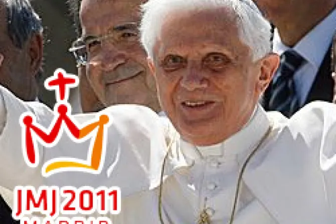 Anuncian programa del Papa Benedicto XVI en JMJ Madrid 2011
