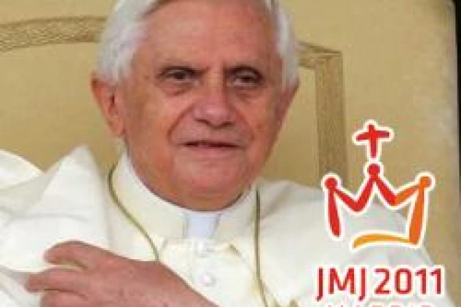 El Papa saluda a jóvenes en camino a JMJ Madrid 2011