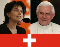 Doris Leuthard / Benedicto XVI