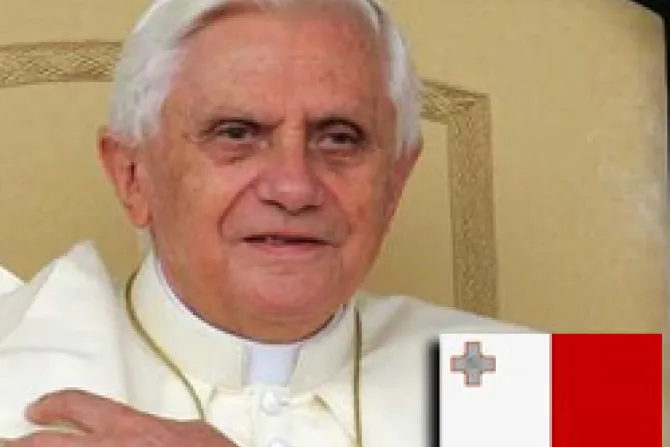 Presentan programa del viaje de Benedicto XVI a Malta