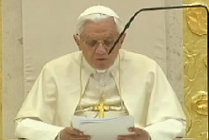 Caridad cristiana sin ideologías y que defienda valores fundamentales, pide el Papa Benedicto XVI
