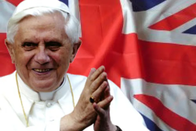 Siga a Benedicto XVI en el Reino Unido con el especial de ACI Prensa