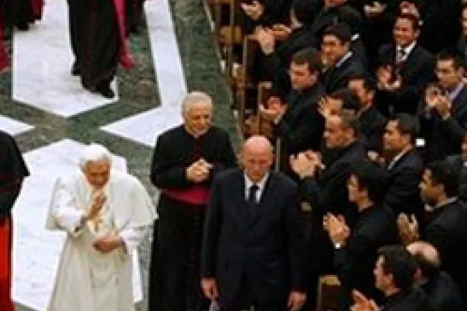 Visita del Papa Benedicto XVI a sus seminaristas es un privilegio, dice Rector