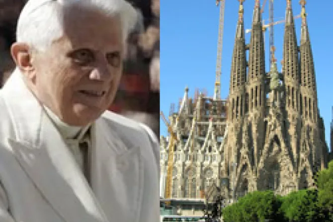 Sagrada Familia en Barcelona será Basílica tras dedicación de Benedicto XVI
