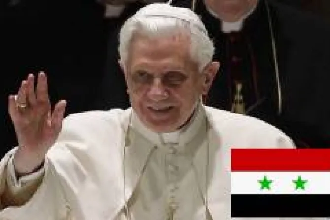 El Papa enviará delegación del Sínodo de los Obispos a Siria