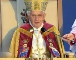 El Papa preside Vísperas marianas (Imagen EWTN)?w=200&h=150