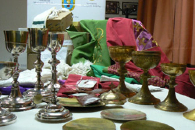 Envían ornamentos a Haití para reanimar vida litúrgica