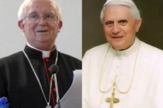 Benedicto XVI es un don de Dios para este tiempo, afirma Cardenal Cañizares