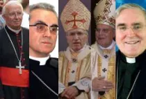 Cardenales Cañizares, Abril y Castelló, Rouco, Amigo y Martínez Sistach