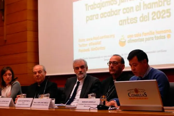 Cáritas España y Manos Unidas se unen a campaña mundial contra el hambre apoyada por el Papa Francisco