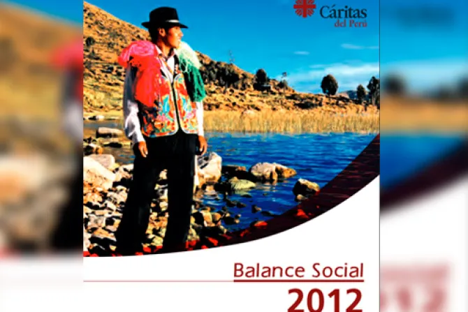 En 2012 Cáritas del Perú apoyó a 213 mil personas