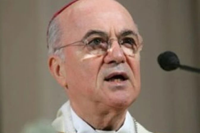 Nuncio en EEUU: Ataques a libertad religiosa son oportunidad para unidad de la Iglesia