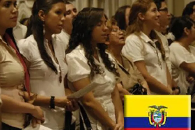 Diez mil jóvenes en Ecuador hacen promesa de castidad