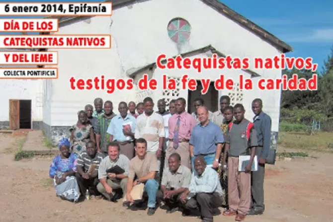 OMP recuerda el 6 de enero a los catequistas nativos
