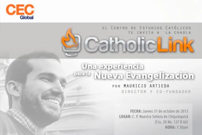 Colombia: Dictarán charla sobre experiencias para la Nueva Evangelización