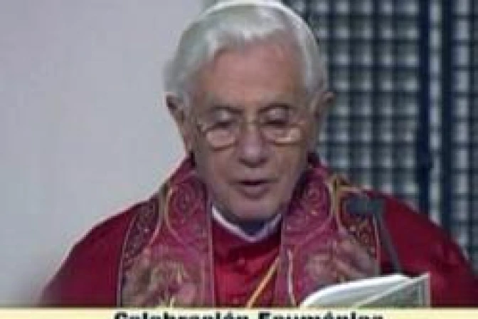 El Papa en celebración ecuménica: Tarea de cristianos es testimoniar a Dios vivo