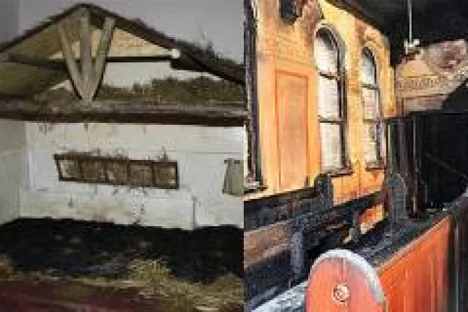 Incendian iglesias católicas en Austria y Francia en Navidad