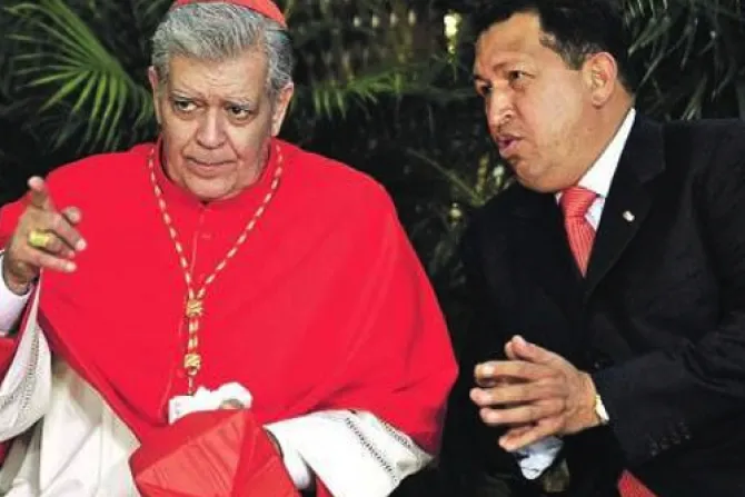 Cardenal Urosa celebrará Misa por Hugo Chávez en Roma este viernes 8 de marzo