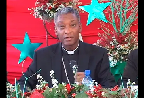 Mons. Chibly Langlois, Obispo de Les Cayes y Presidente de la Conferencia Episcopal de Haití (captura Youtube)?w=200&h=150