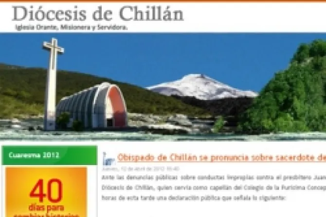 Obispo sanciona a sacerdote chileno acusado de ver pornografía en colegio