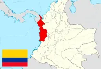 )El Chocó en el mapa de Colombia (Shadowxfox (CC BY-SA 3.0)