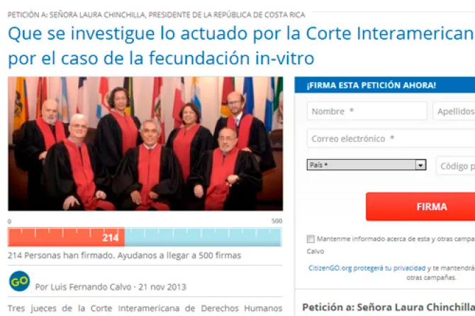 CIDH violó derecho internacional en juicio contra Costa Rica por FIV, denuncia experto