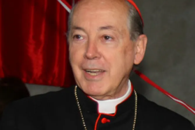 Cardenal Cipriani pide a candidatos que en 2010 se consolide a la familia