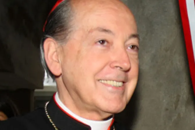 Cardenal Cipriani: Iglesia y yo defendemos derechos humanos de todos