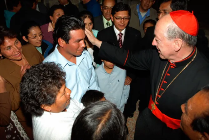 Cardenal Cipriani: “No permitamos que el mundo destruya a la familia”