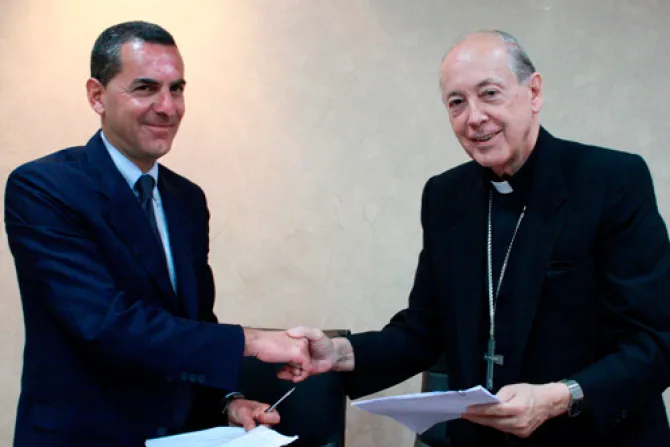 Fútbol: Cardenal Cipriani y Parma de Italia juntos en pro de niños pobres de Manchay