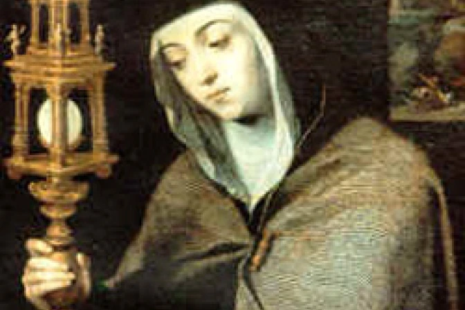 Santa Clara de Asís ejemplo perfecto de pobreza y humildad, dice Cardenal