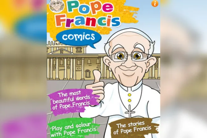 Lanzan aplicación “Los Cómics del Papa Francisco”
