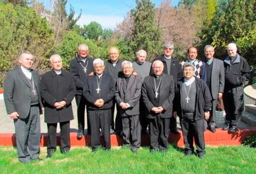 Obispos de Perú, Bolivia y Chile. Foto: Conferencia Episcopal de Chile