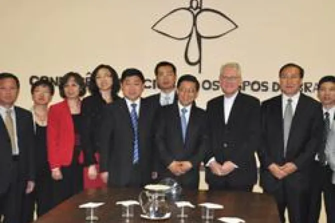 Obispos de Brasil reciben a delegación de cismática Asociación Patriótica Católica China