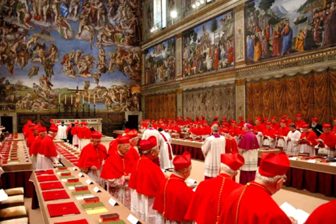Jóvenes promueven adopción espiritual de un cardenal ante cónclave