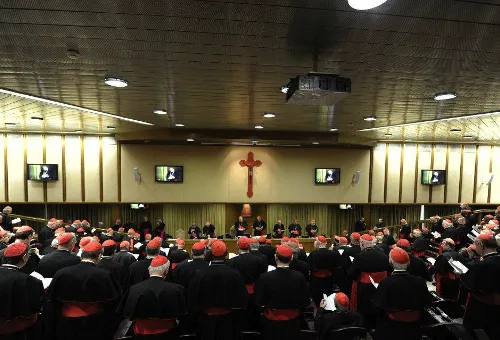 Congregación General de Cardenales. Foto: L'Osservatore Romano?w=200&h=150