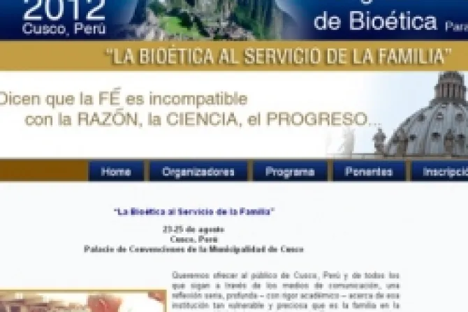 Obispo de Alcalá y Jorge Serrano Limón estarán en congreso de bioética en cusco