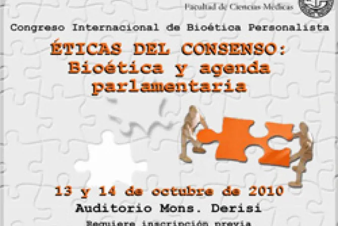Congreso internacional sobre bioética y agenda parlamentaria en Argentina