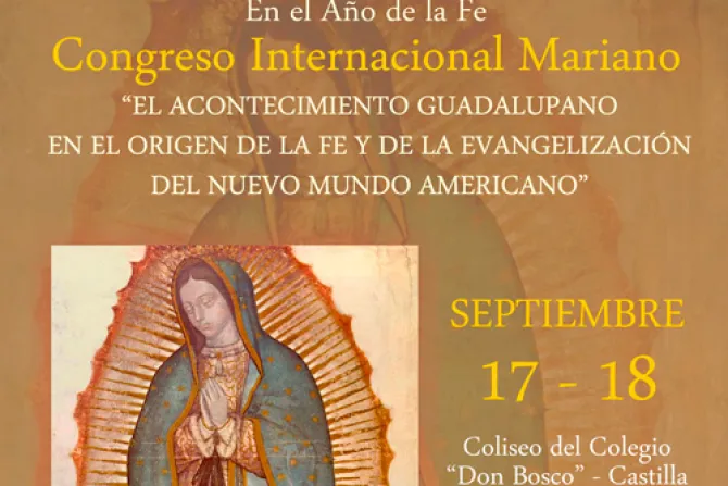 La Virgen de Guadalupe al centro de reflexiones en congreso internacional mariano en Perú