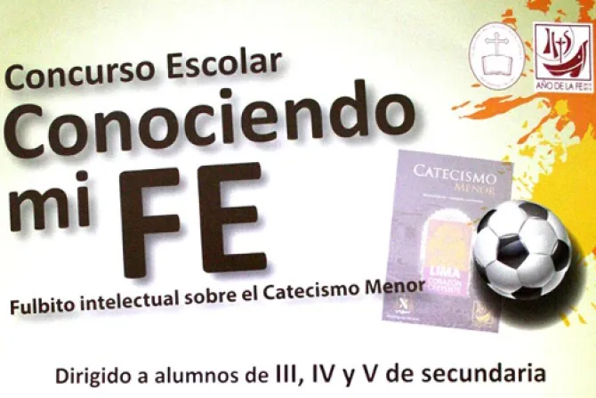 Arzobispado de Lima lanza novedoso concurso para escolares sobre el Catecismo