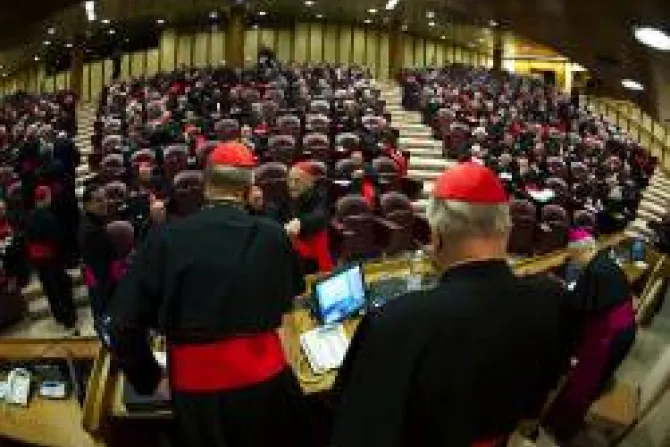 Primera congregación general contó con 103 cardenales electores