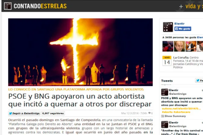 España: Promotores del aborto apoyados por el PSOE alientan a quemar Conferencia Episcopal