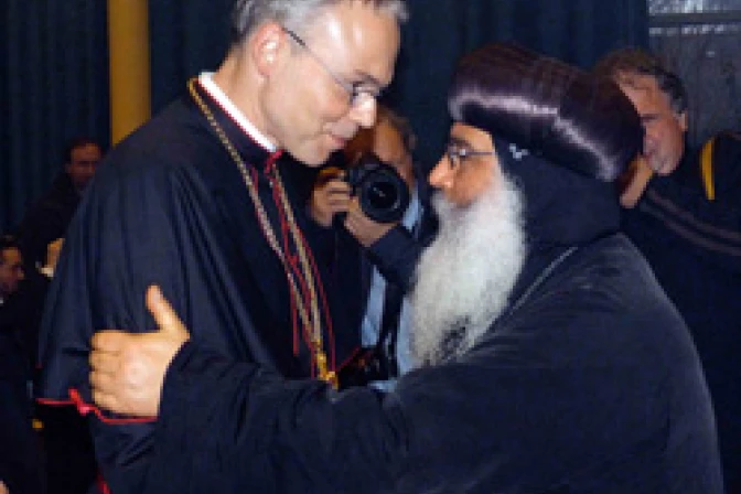 Coptos en Alemania rezan por libertad religiosa de comunidad cristiana egipcia