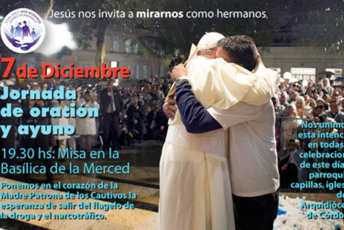 Convocan a Jornada de ayuno y oración para frenar flagelo de las drogas en Argentina