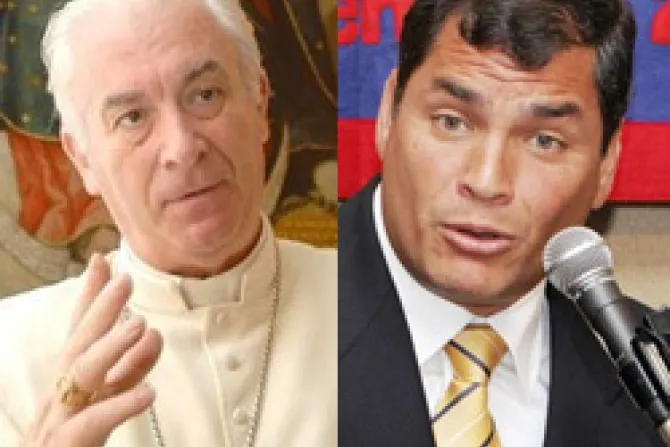 Presidente de Episcopado: Sería inaudito que gobierno de Ecuador vete obispos