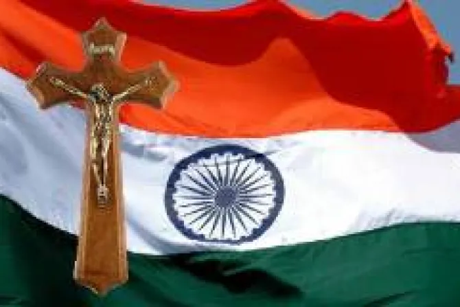Iglesia Católica muy cauta ante supuesta cruz que gotea sangre en India